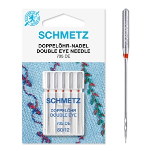 Double eye needle stl 80 5-pack