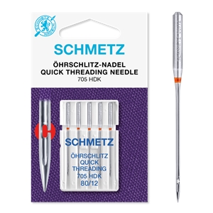 Schmetz 705 HDK snabbpåträdning 80/12 5-pack