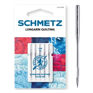 135X5 MR Longarm Quilting stl 100/16 5-pack