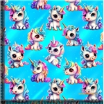 Baby Unicorns Blue