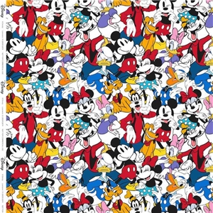 Mickey and friends