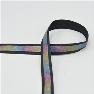 Reclection Tape Sparkling Black-20 mm