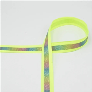 Reclection Tape Sparkling Neon Yellow-20 mm