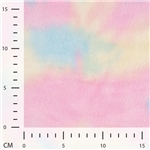 Cuddle Fleece Print Tie Dye Rose