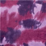 Cuddle Fleece Print Tie Dye Fuchsia