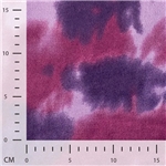 Cuddle Fleece Print Tie Dye Fuchsia