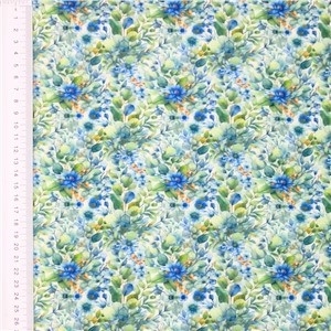 Viscose Lycra Sunny Flowers